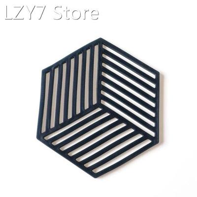 Coaster Cup Hexagon Mats Pad Heat-insulated Bowl Placemat Ho