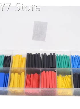 280pcs/lot 8 Sizes Assorted Heat Shrink Tubing Colorful Poly