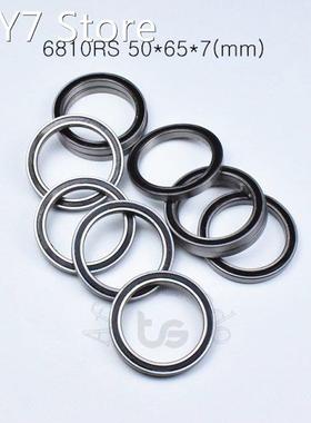 10pcs 6810RS 50*65*7(mm) chrome steel rubber Sealed High sp