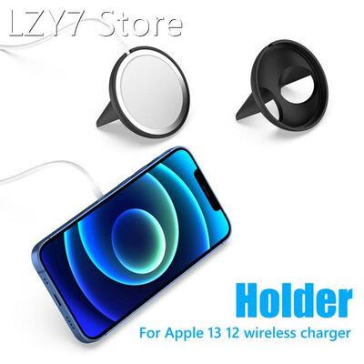 Cute Cat Head Silicone Wireless Magnetic Charger Holder Stan