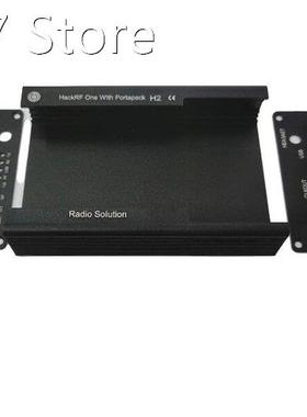 Black Aluminum Enclosure Cover case shell for PORTAPACK H3 +