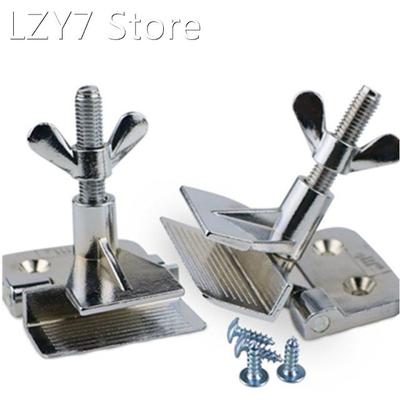2PCS Silk Screen Printing Metal Frame Butterfly Hinge Clamp