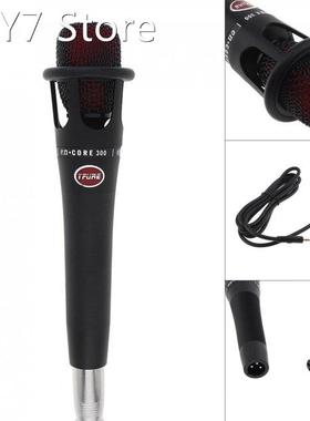 5V Profession E300 Metal Wired Microphone Audio Cable Conden
