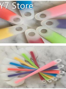 Translucent silicone scraper baking tool cake cream spatula