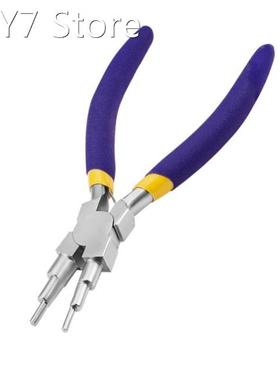 2020 NEW 6 IN 1 Antirust Round Nose Jewelry pliers 6 Step Mu