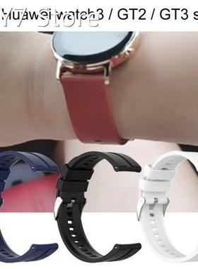 20mm 22mm Silicone Band For Huawei Watch 3/gt2/GT3/ 2PRO/3 P
