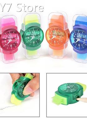 1pcs 3 In 1 Novelty Wristwatch Modeling Pencil Sharpen