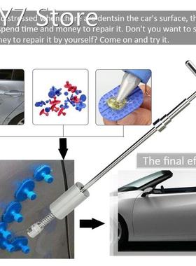 31pcs 2-in-1 Two Ways Puller Slide Hammer Tabs Suction Cup H