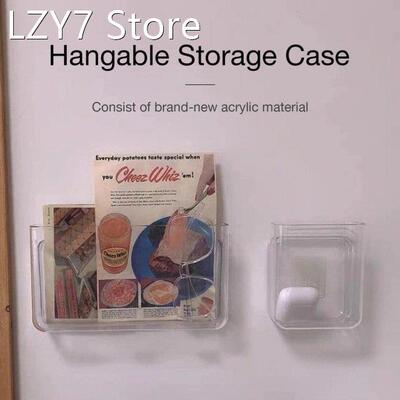 Transparent INS Creative Wall-mounted Hangable Storage Box C