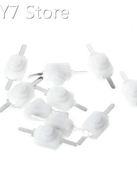 10 Pcs DC Latching Push Button Switch On Off For Torch Flash