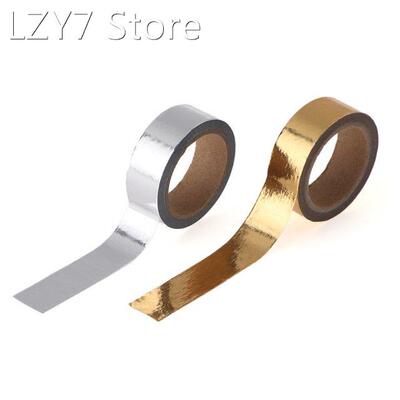 1 Roll Hot stamping tape Gold and silver colour DIY Scrapboo