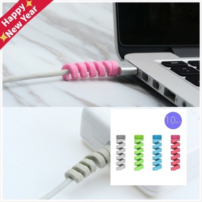 10/6/1Pcs Cable Protector Bobbin Winder Data Line Case Rope