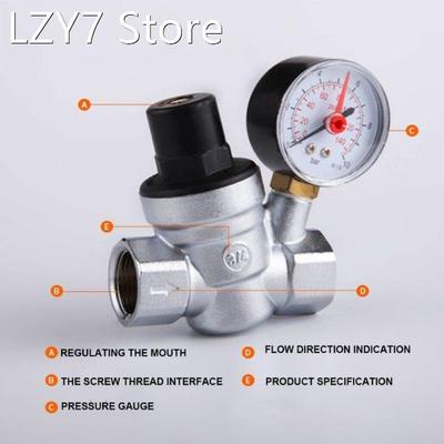 DN15/20 Water Pressure Reducing Valve Regulator 3/4 Brass Co