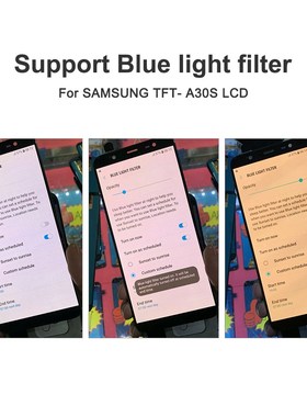 Test For  Galaxy A30S LCD Touch Screen Digitizer Assemb