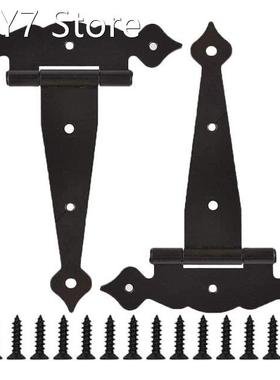 Heavy Duty Gate Hinges 8inch Strap Hinges Shed Door Hinges B