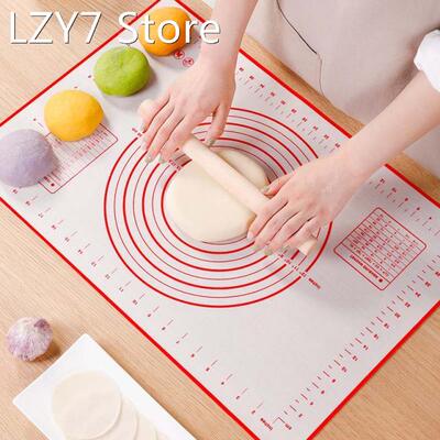Silicone Baking Pan Mat Pizza Dough Maker Pastry Kitchen Gad
