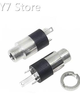5 pcs/lot 3.5MM Cylindrical female Audio socket 3Pin Connect