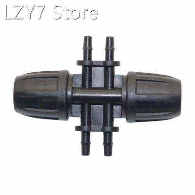 6 pcs Hose splitters 8/11 to 3/5mm 4 way hose connector Gard