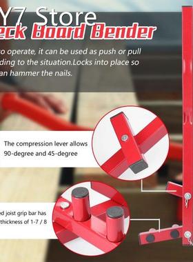 Decking Straightening Tool Deck Board Bender Carbon Steel St
