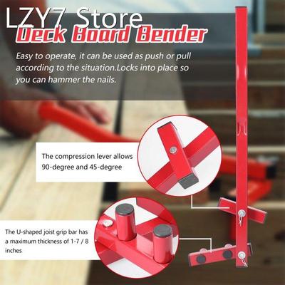 Decking Straightening Tool Deck Board Bender Carbon Steel St