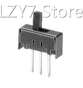 100pcs/lot rocker switch-micro-switch 3 feet 2 files