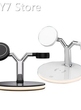 3 in 1 Charging Station with Magnetic 15 W for Mobile Phones