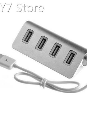 Portable Size Aluminum Alloy Super High Speed 4 Ports USB Hu
