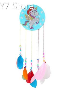 Snowflake Flying Horse Diamond Drawing Wind Chime Hanging Ga