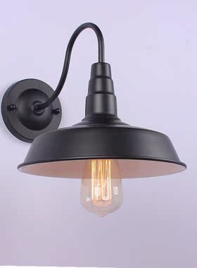 E27 American Style Wall Lamp Loft Industrial Style Restauran