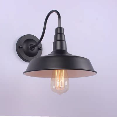 E27 American Style Wall Lamp Loft Industrial Style Restauran