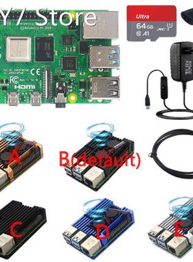 Original Raspberry Pi 4 Model B Kit 8GB 4GB 2GB RAM+ Aluminu