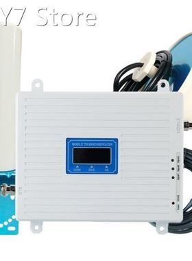 Intelligent Tri Band Amplifier Repeater Kit 900 1800 2100MHz