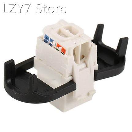 10 Pcs CAT 6A Tool-Free Shielding Module Computer Network Mo