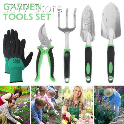4Pcs Gardening Pruning Shears Gardening Tools Set Garden Han