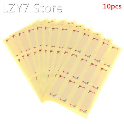 120pcs Blank Adhesive Label Blank Note Label Bar Sticky Whit