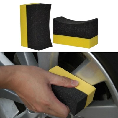 Car tire cleaning brush Manual car wash tools Eva fitted lat