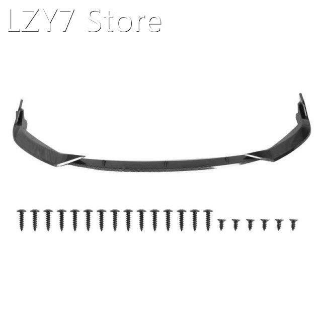 rear spoiler universal wing carbon fiber style front bumper