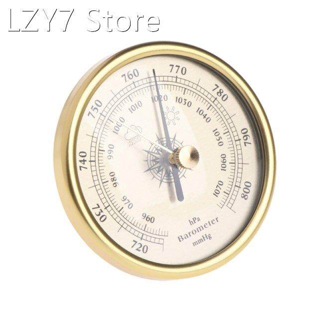 72mm wall hanging barometer 1070hpa gold color round dial ai