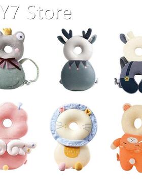 Practical Baby Head Protection for Crawling Walker Learning