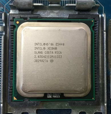 socket 775 Xeon E5440  e5440 Quad Core 2.83GHz 12MB 1333MHz