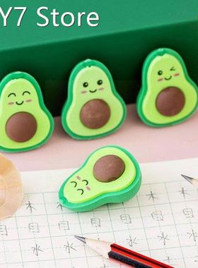 1PC Kawaii Avocado Erasers For Kids Gift Cute Creative Stude