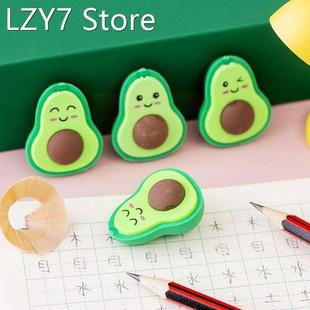 1PC Kawaii Avocado Erasers For Kids Gift Cute Creative Stude