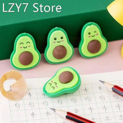 1PC Kawaii Avocado Erasers For Kids Gift Cute Creative Stude
