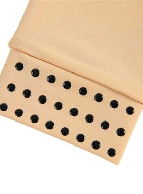 Fishsunday 1 Pair Magnetic Therapy Fingerless Gloves Arthri