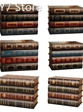 European Retro Fake Book Shape Storage Box Ornaments Office