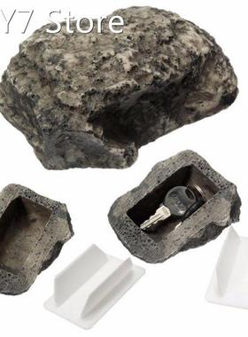 Outdoor Muddy Mud Spare Key House Safe Hide Security Rock S