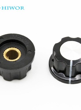 10pcs/lot A02 Bakelite Knob 23MMxH12.5MM Mounting Hole 6MM