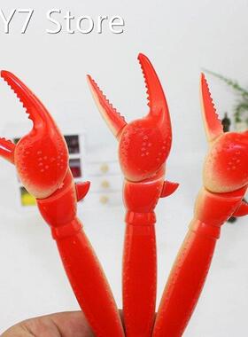 Kawaii Red Crab Claw Ballpoint Pen For Kids Children Creativ