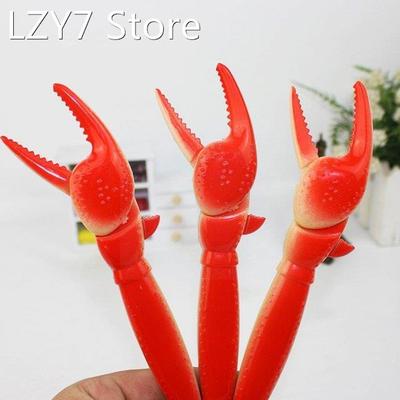 Kawaii Red Crab Claw Ballpoint Pen For Kids Children Creativ