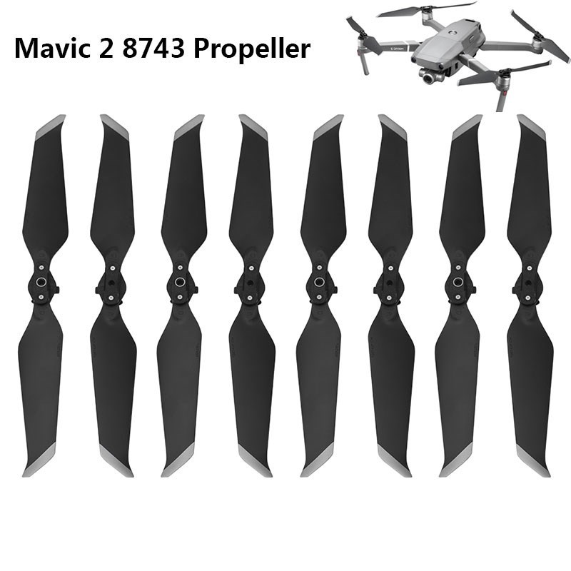 8pcs Propeller for DJI Mavic 2 Pro Zoom 8743 Low-Noise Props